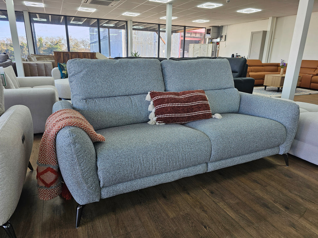 Sorrento Electric Recliner 3 Seater Grey
