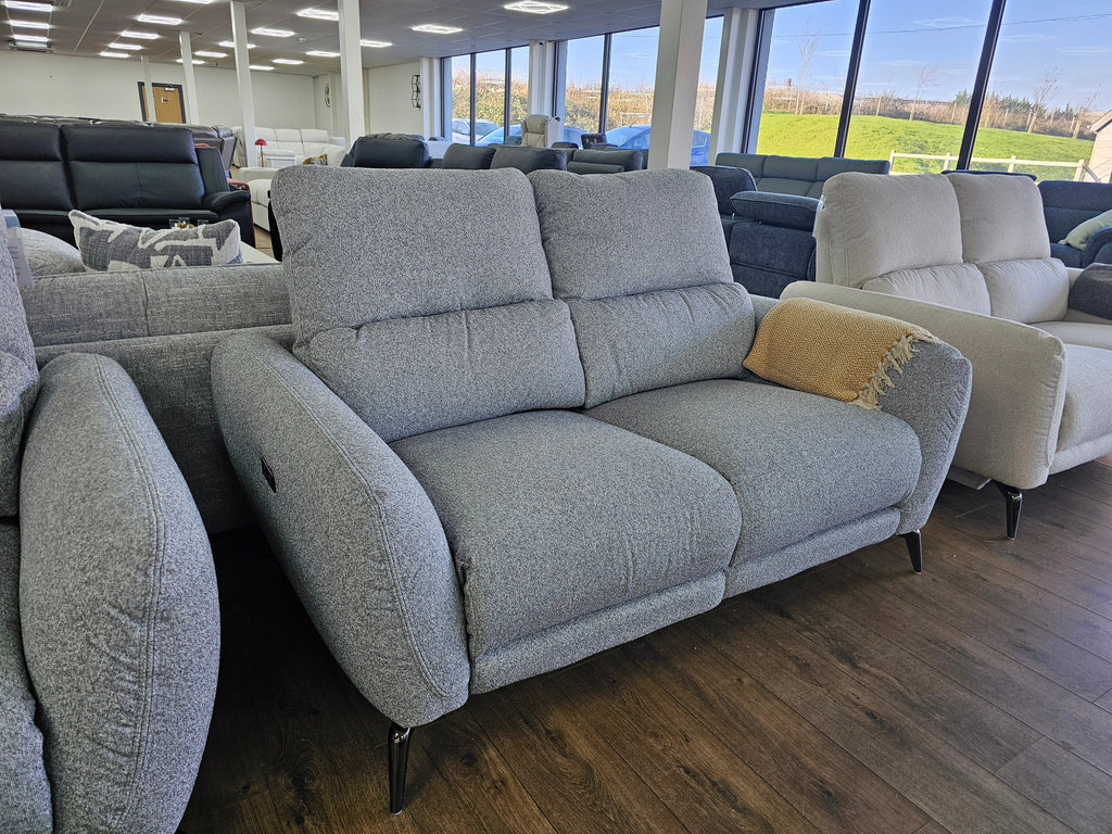 Sorrento Electric Recliner 2 Seater Grey