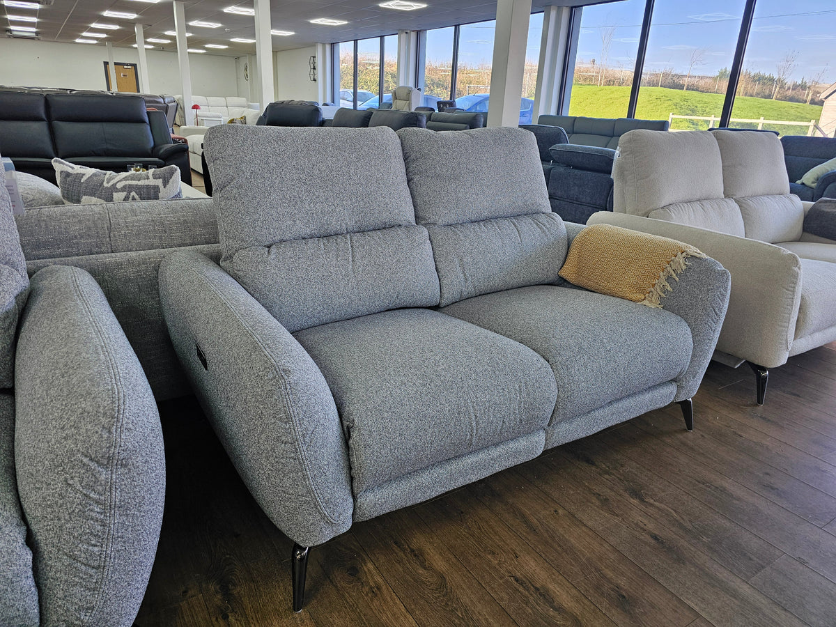 Sorrento Electric Recliner 2 Seater Grey