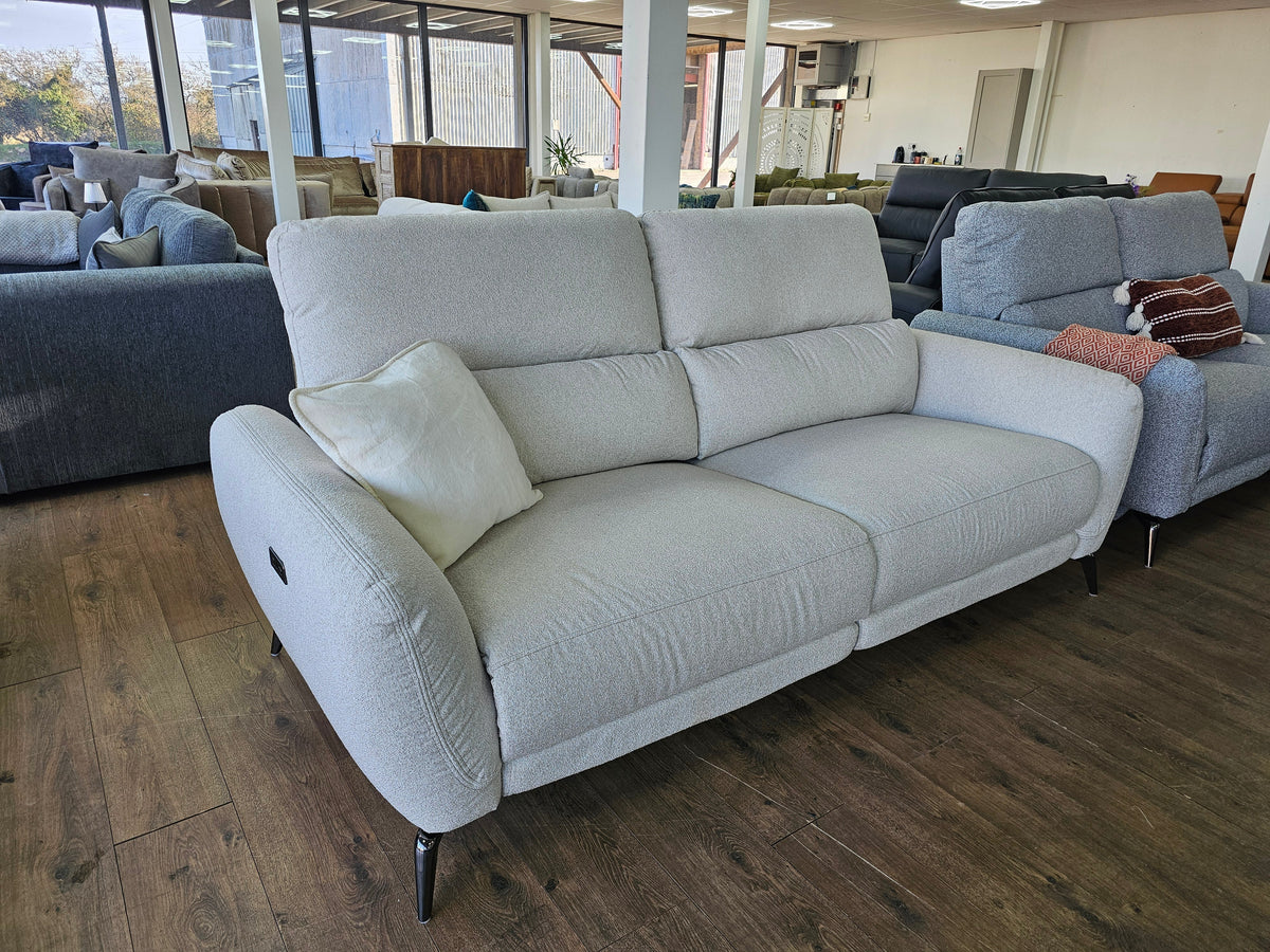 Sorrento Electric Recliner 3 Seater Beige