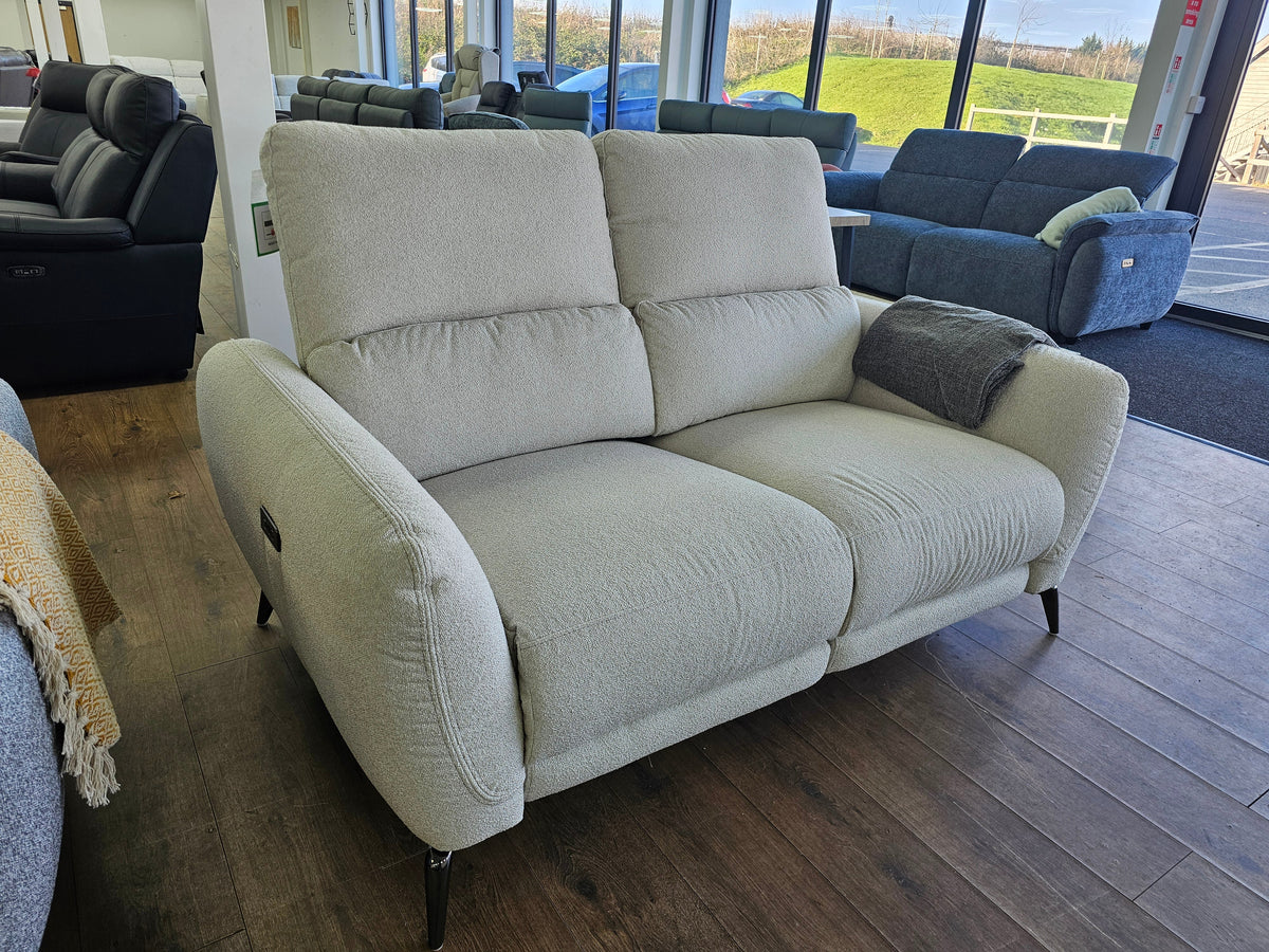 Sorrento Electric Recliner 2 Seater Beige
