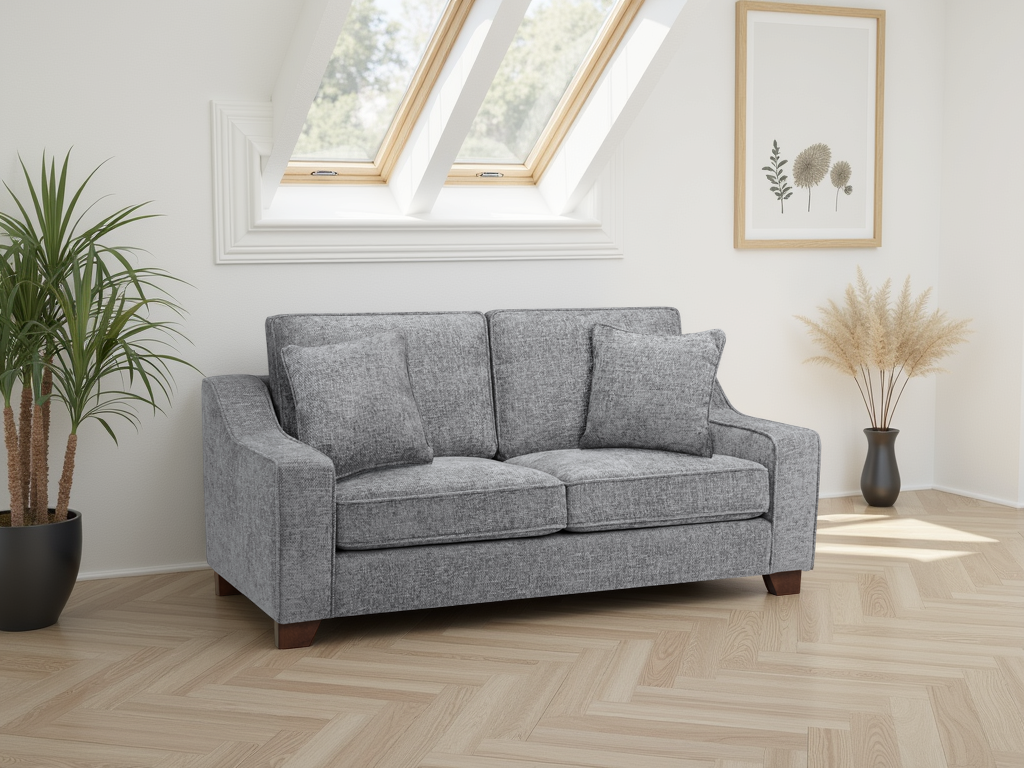 Nebraska Sofa 3 Seater Slate