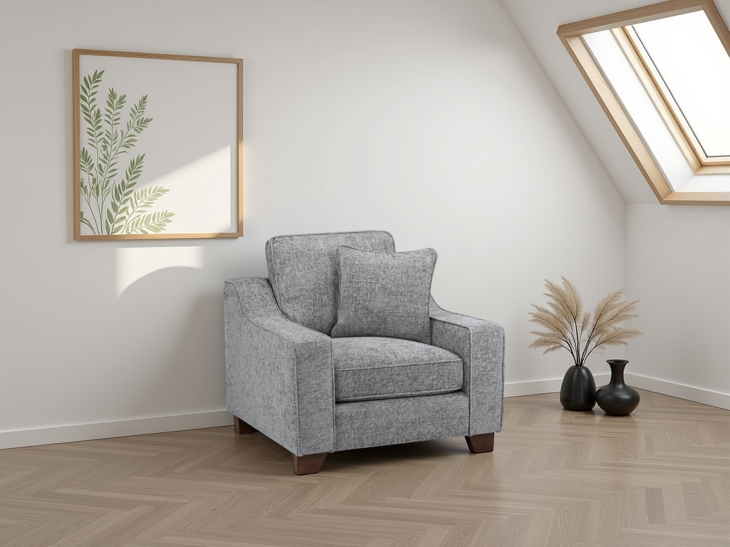 Nebraska Sofa Armchair Slate