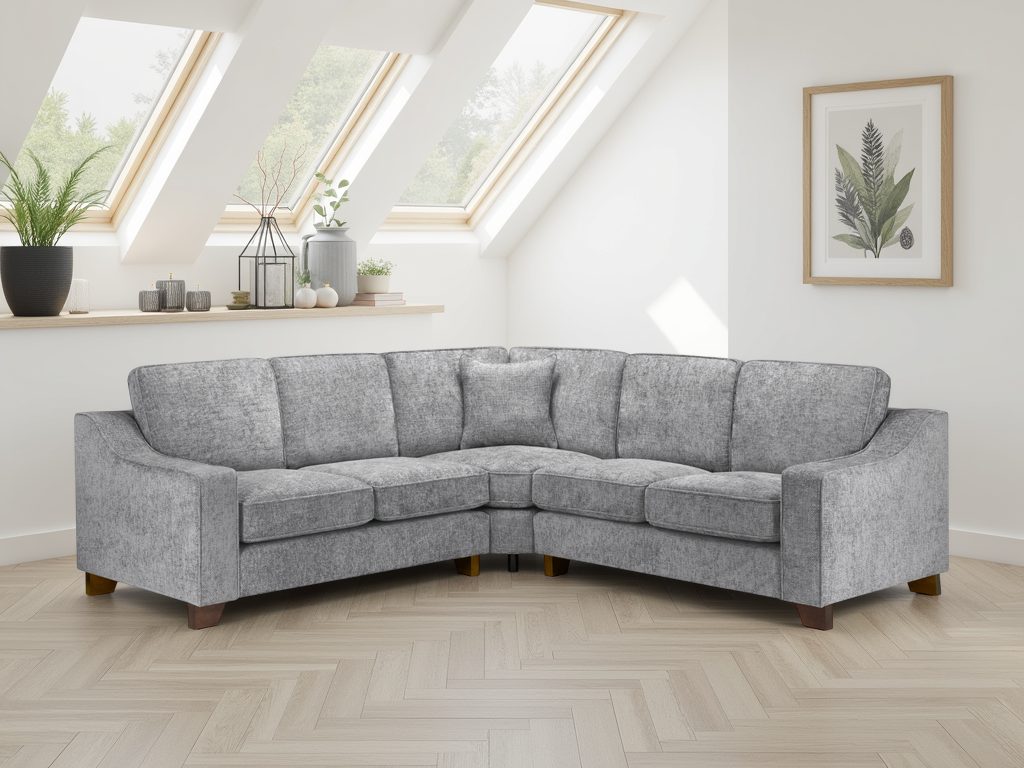Nebraska Sofa Large Corner Slate