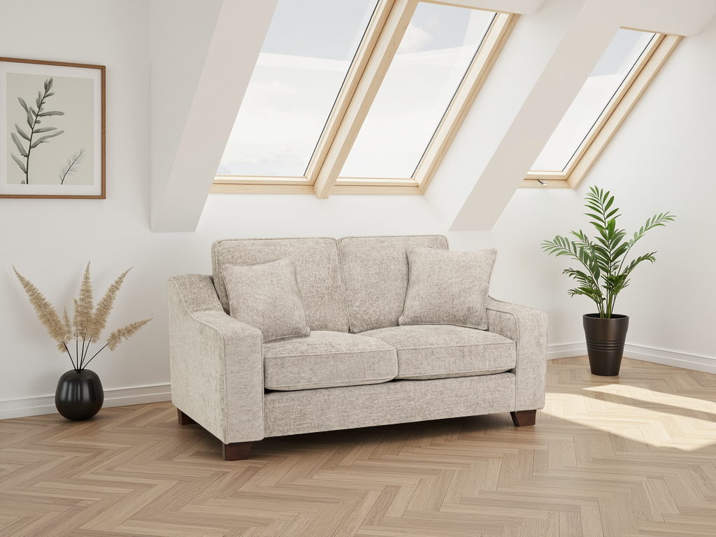 Nebraska Sofa 2 Seater Stone