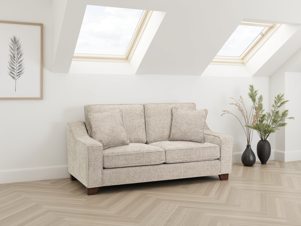 Nebraska Sofa 3 Seater Stone