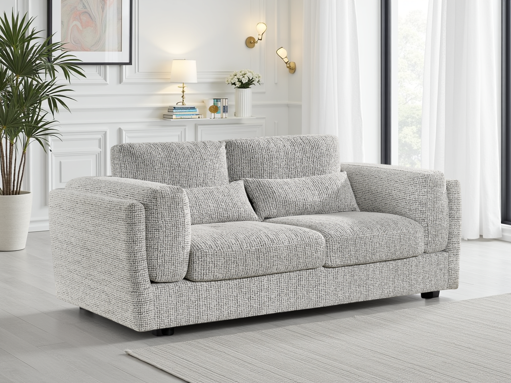 Bari Sofa 3 Seater Grey