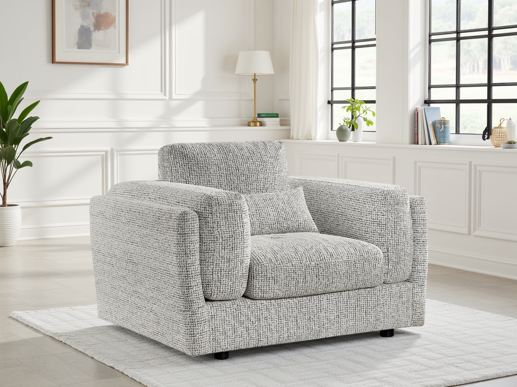 Bari Sofa Armchair Grey