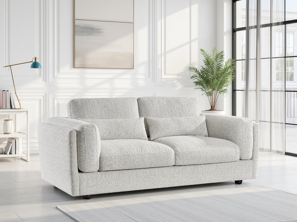 Bari Sofa 3 Seater Beige