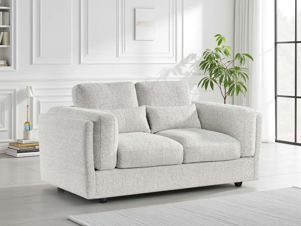 Bari Sofa 2 Seater Beige