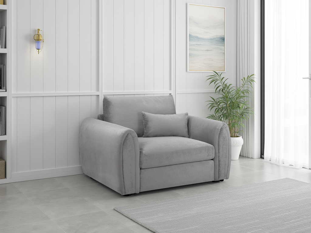 Mirabel Sofa Armchair Grey