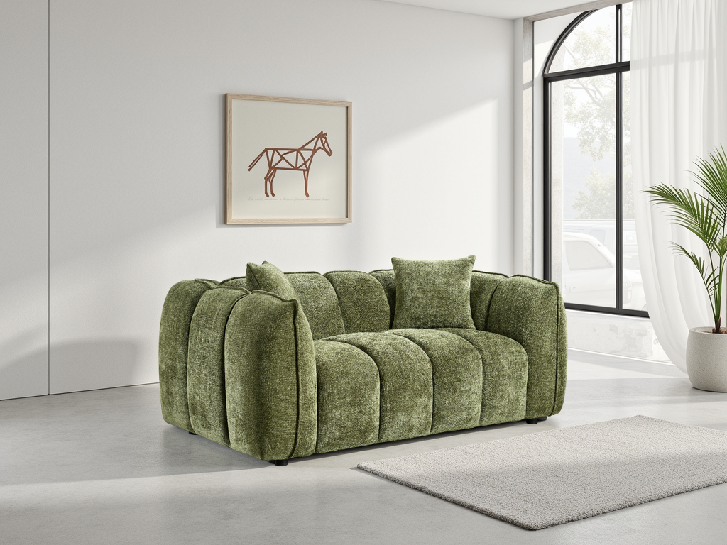 Venice Sofa 2 Seater Olive