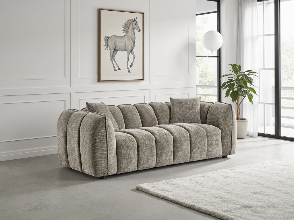 Venice Sofa 3 Seater Mocha