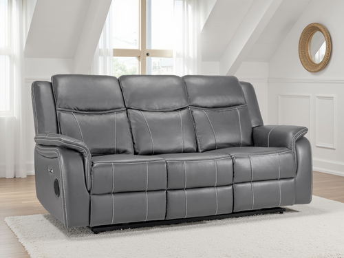 Galaxy Tech Electric Recliner 3 Seater