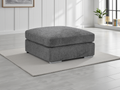 Naples Sofa Footstool Grey