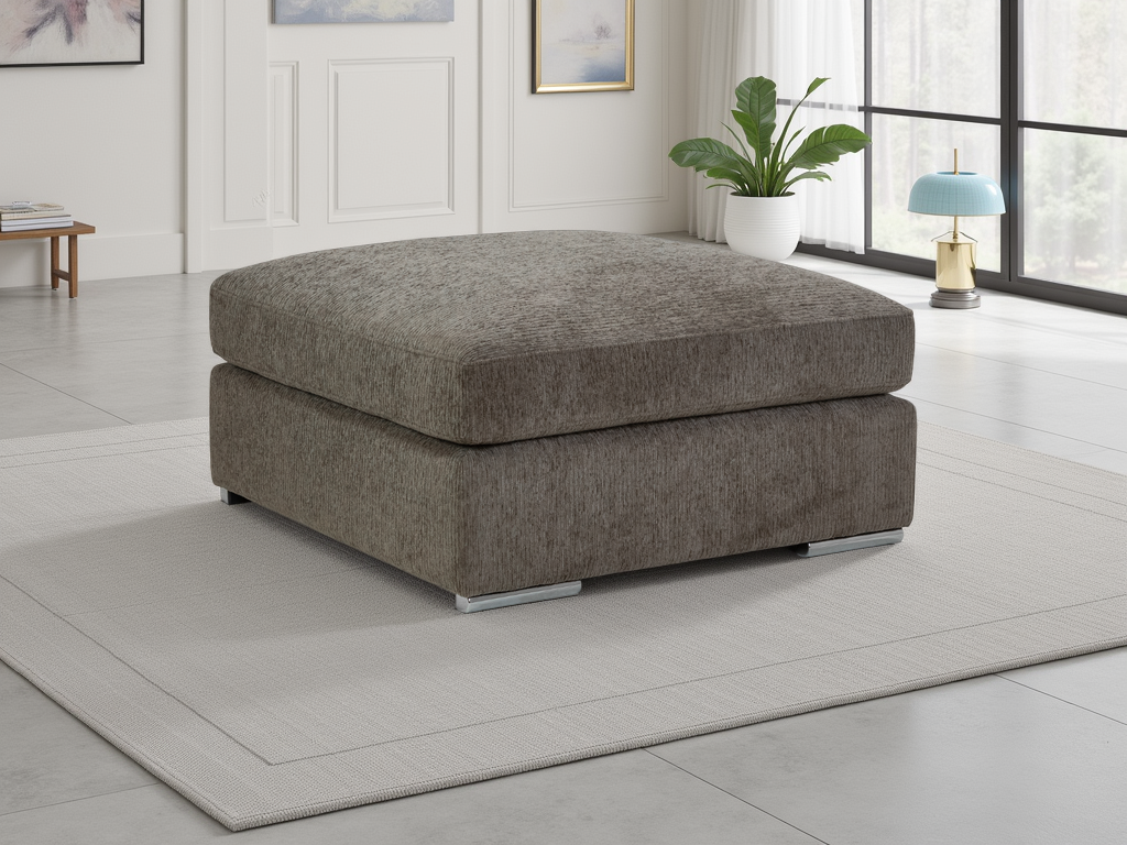 Naples Sofa Footstool Mocha