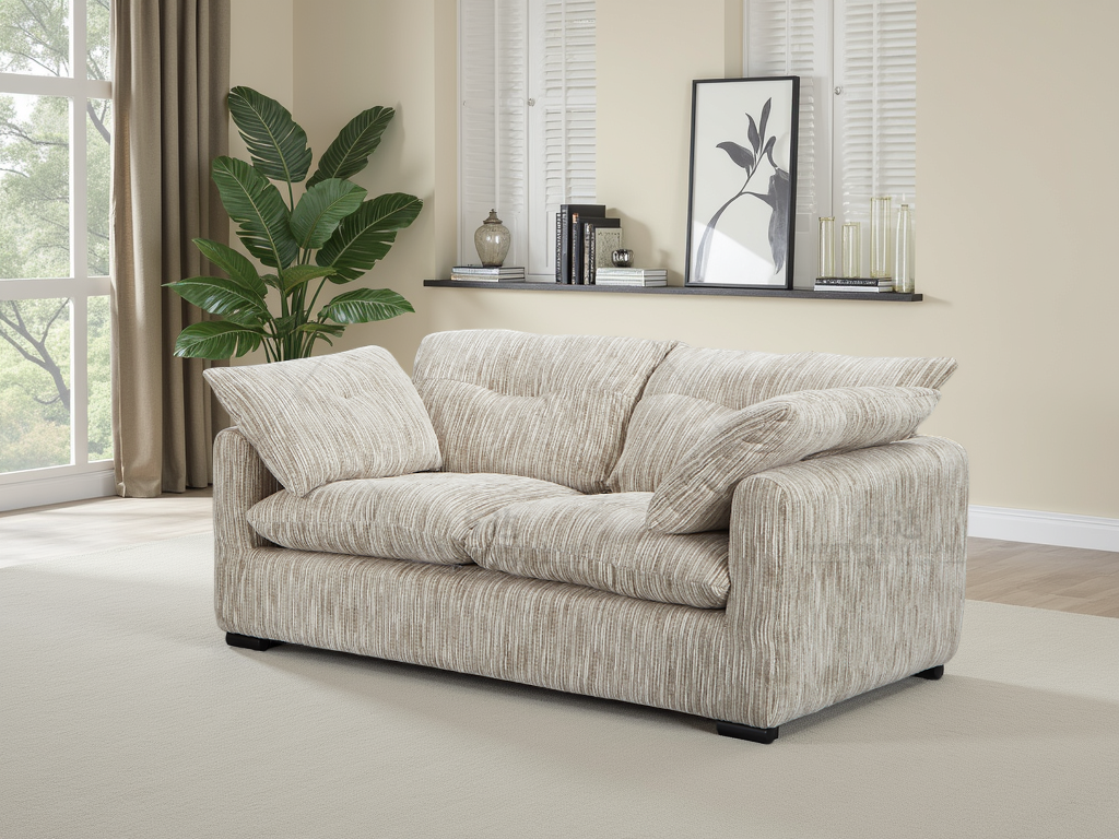 Quetta Sofa 2 Seater Cream
