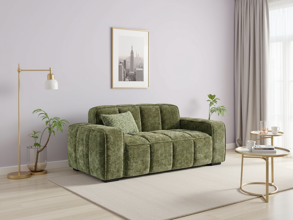 Paris Sofa 2 Seater Olive