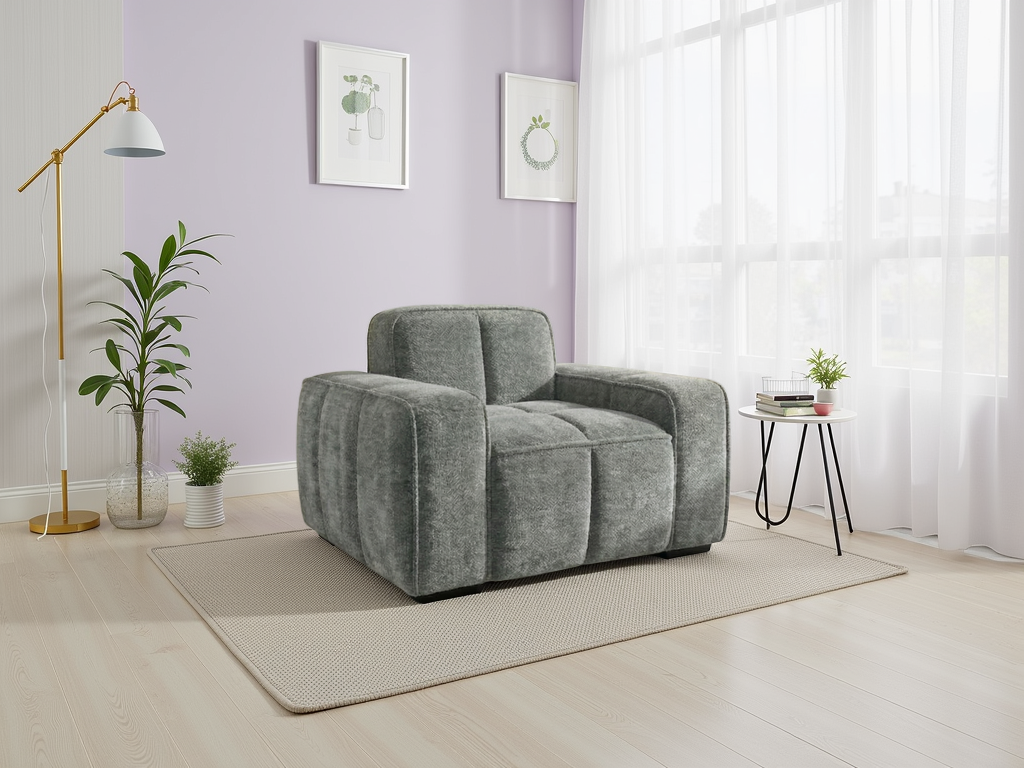 Paris Sofa Armchair Grey