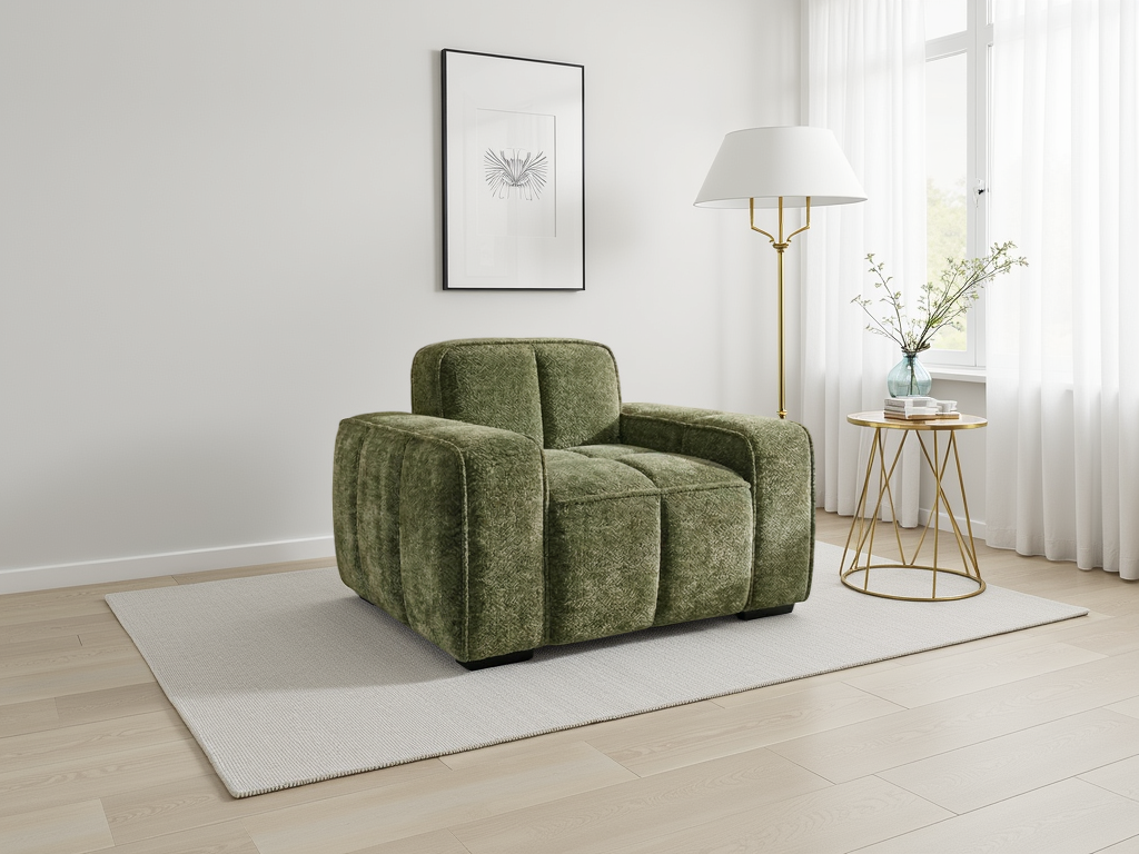 Paris Sofa Armchair Olive