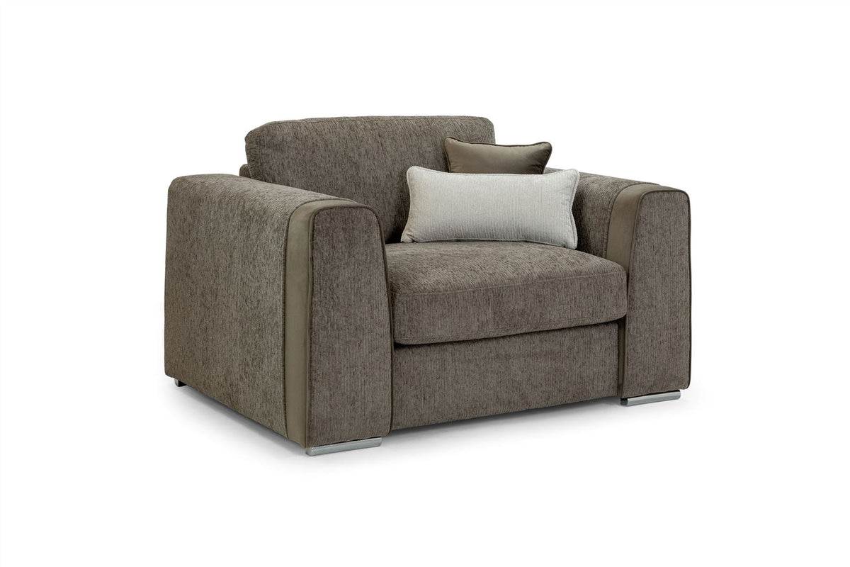 Naples Sofa Armchair Mocha