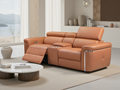 Somerville Electric Recliner Sofa 2 Seater Tan