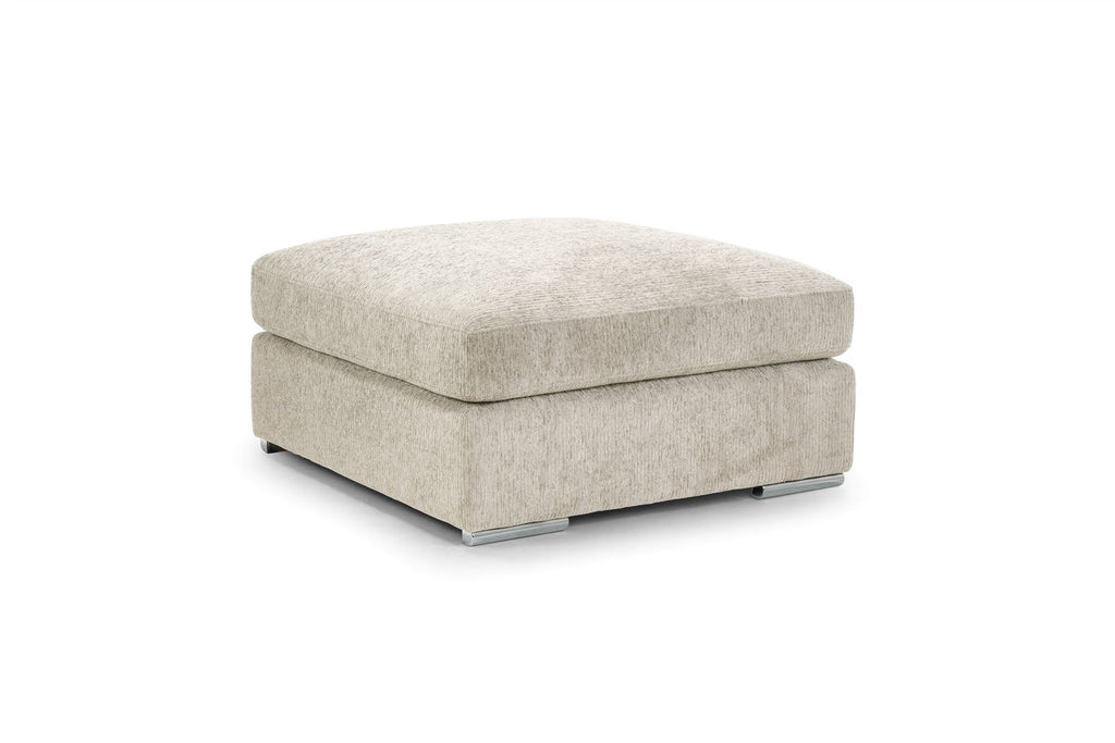 Naples Sofa Footstool Beige