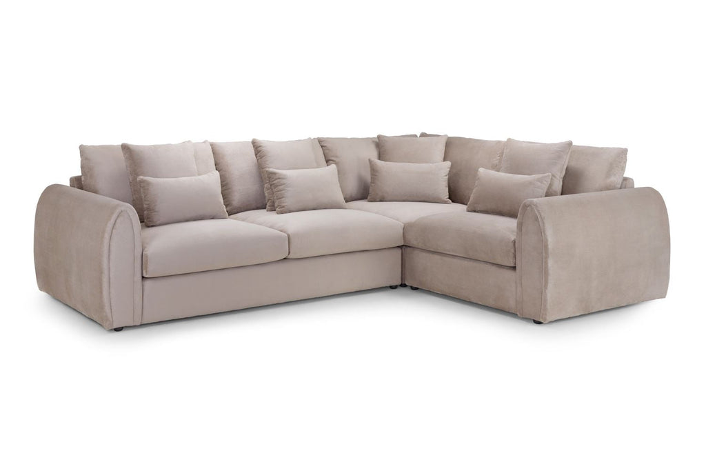 Mirabel Sofa Right Hand Facing Corner Mocha