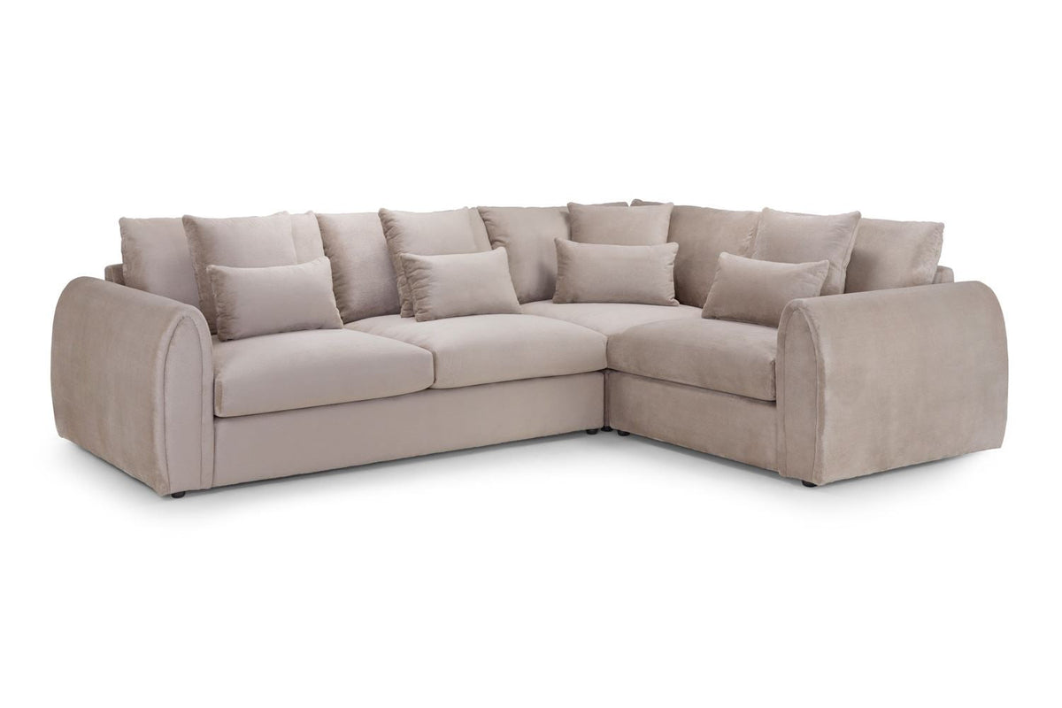 Mirabel Sofa Right Hand Facing Corner Mocha