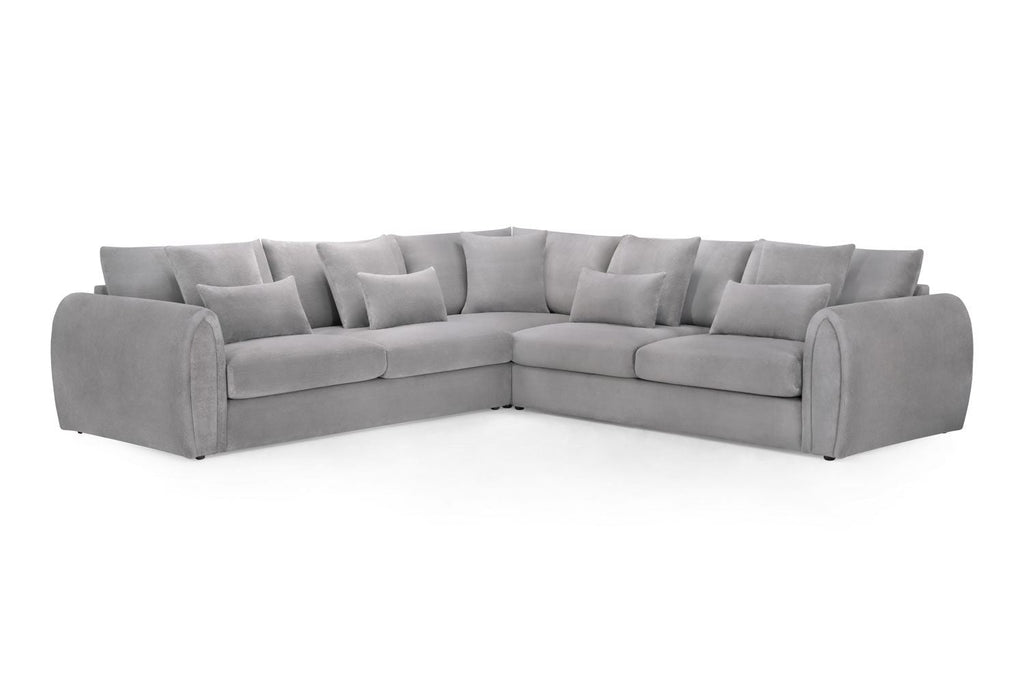 Mirabel Sofa Large Corner Grey
