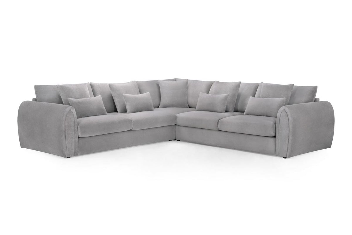 Mirabel Sofa Large Corner Grey