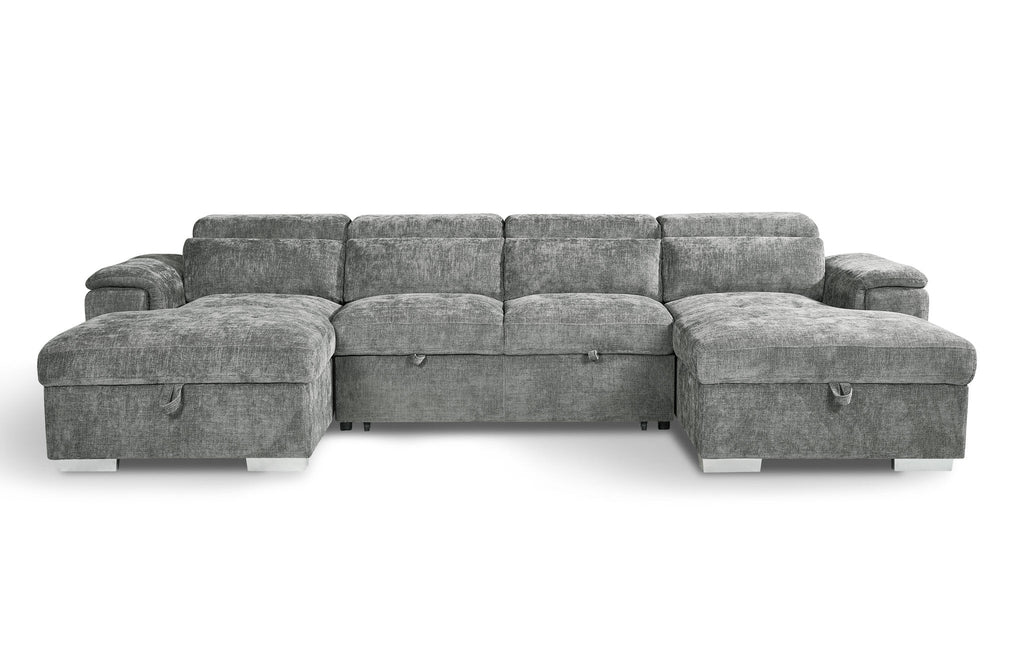 Alaya Sofabed U Shape Corner Grey