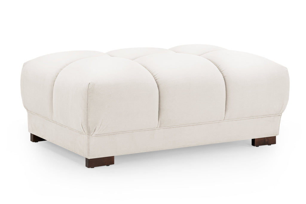 Azzuro Sofa Footstool Cream