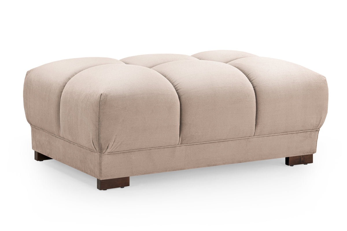 Azzuro Sofa Footstool Mocha