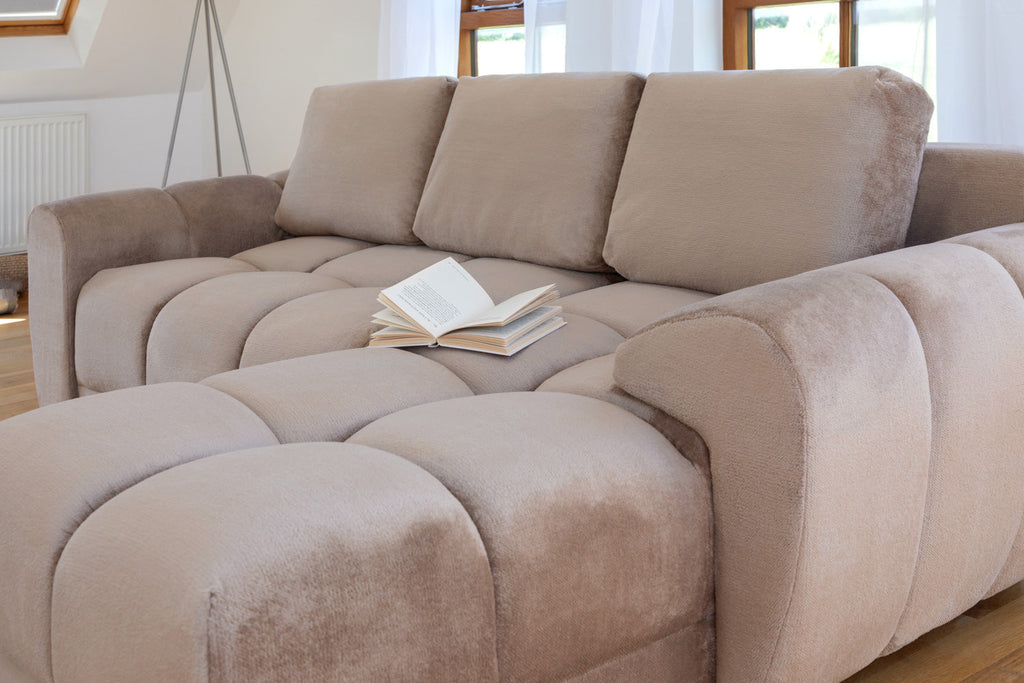 Azzuro Sofabed Universal Corner Mocha