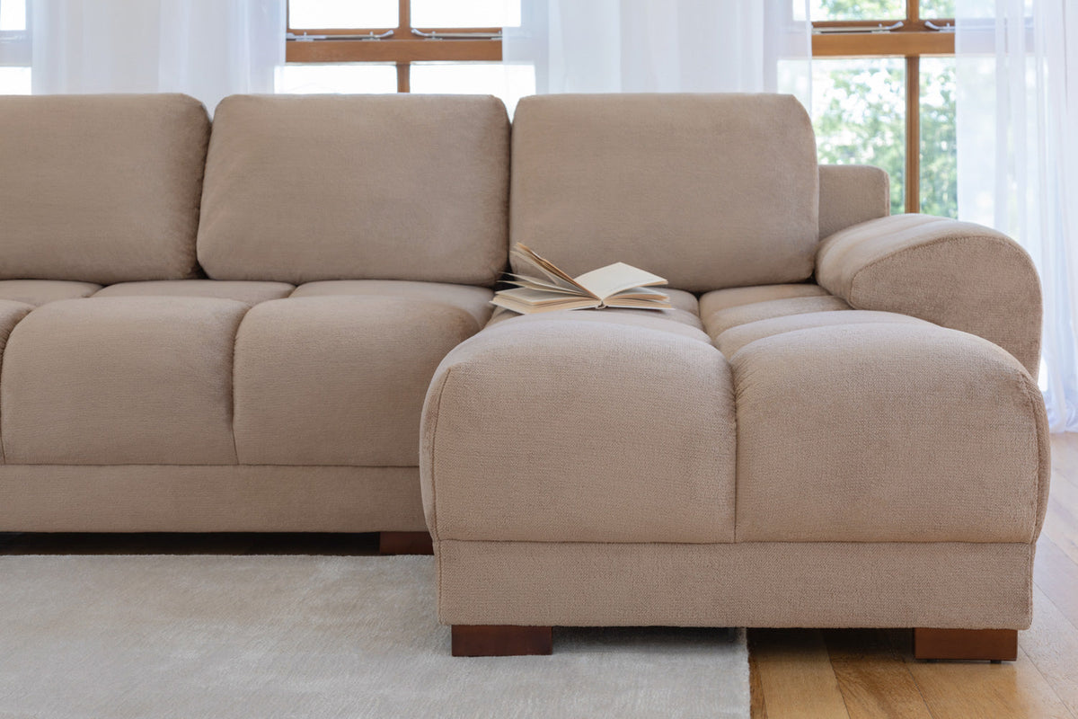 Azzuro Sofabed Universal Corner Mocha