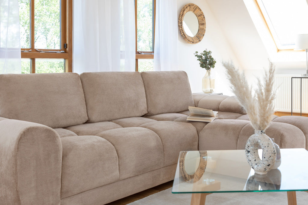Azzuro Sofabed Universal Corner Mocha