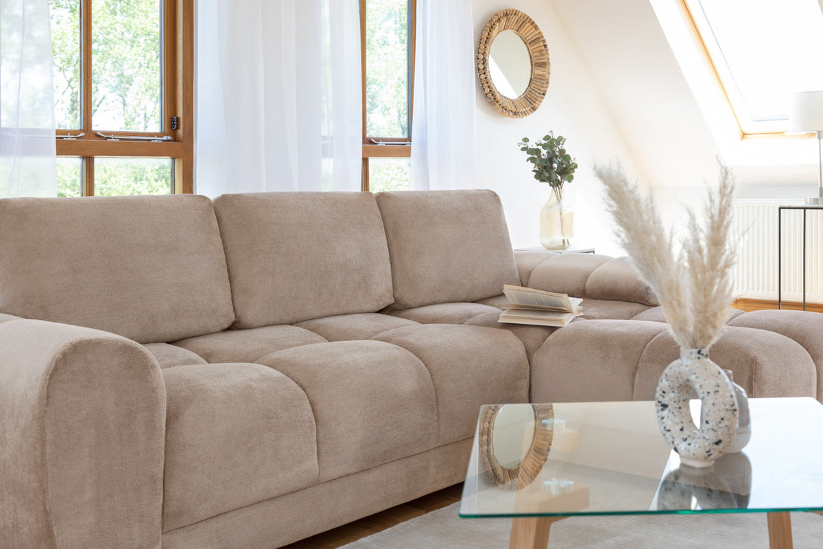 Azzuro Sofabed Universal Corner Mocha