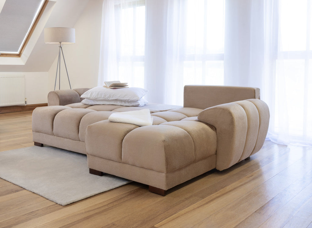 Azzuro Sofabed Universal Corner Mocha
