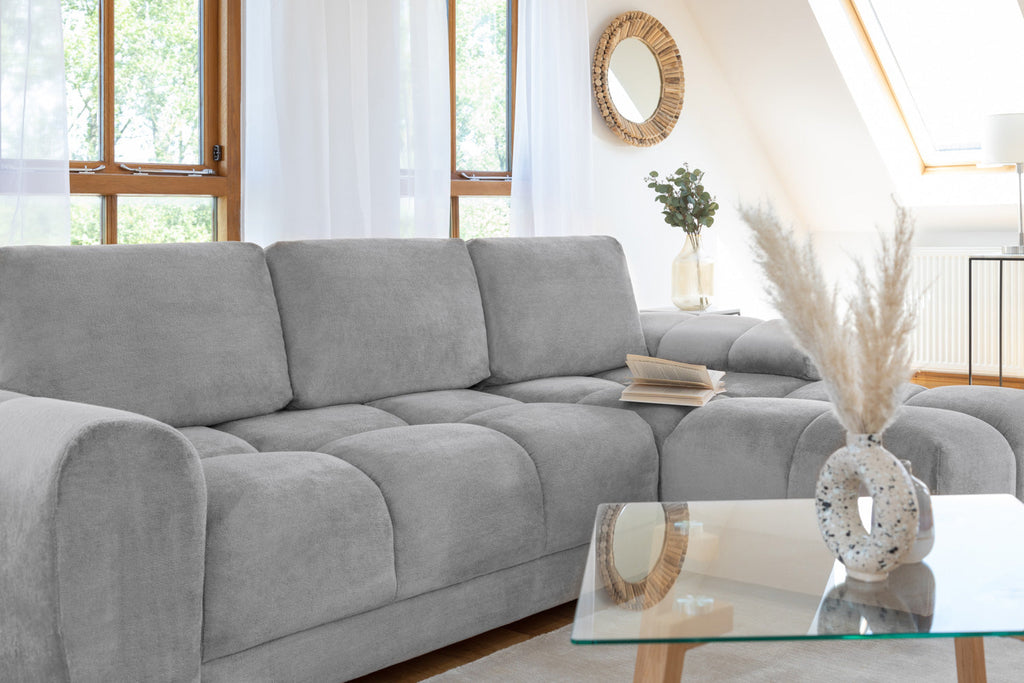 Azzuro Sofabed Universal Corner Grey