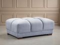 Azzuro Sofa Footstool Grey