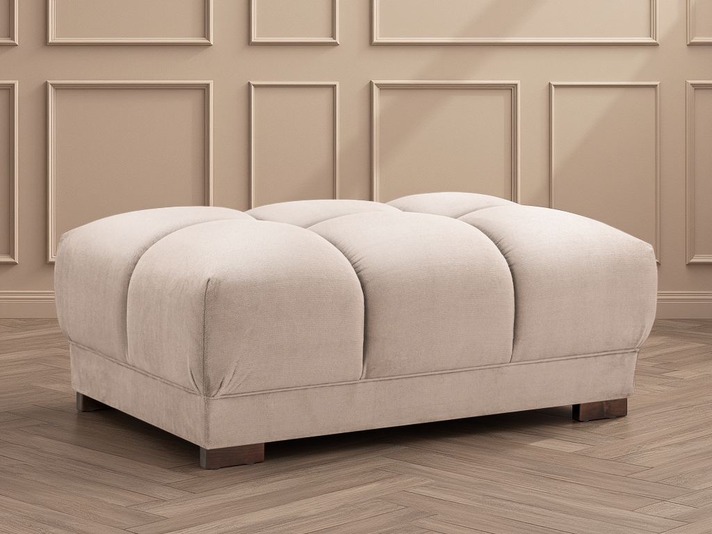 Azzuro Sofa Footstool Mocha