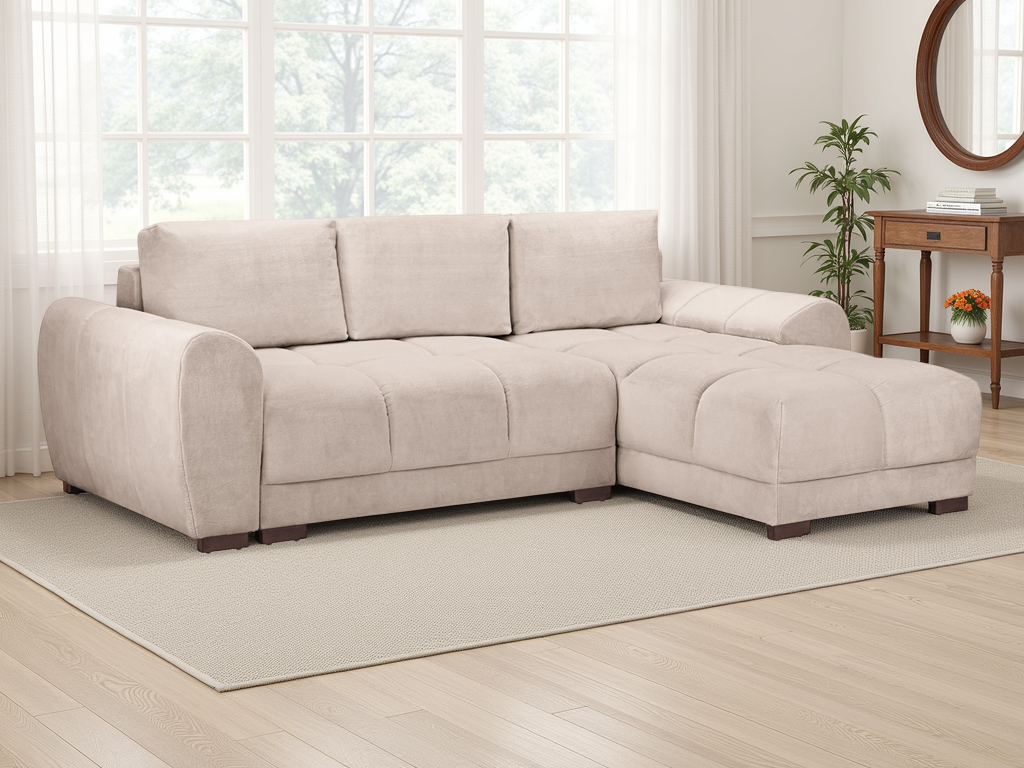 Azzuro Sofabed Universal Corner Mocha