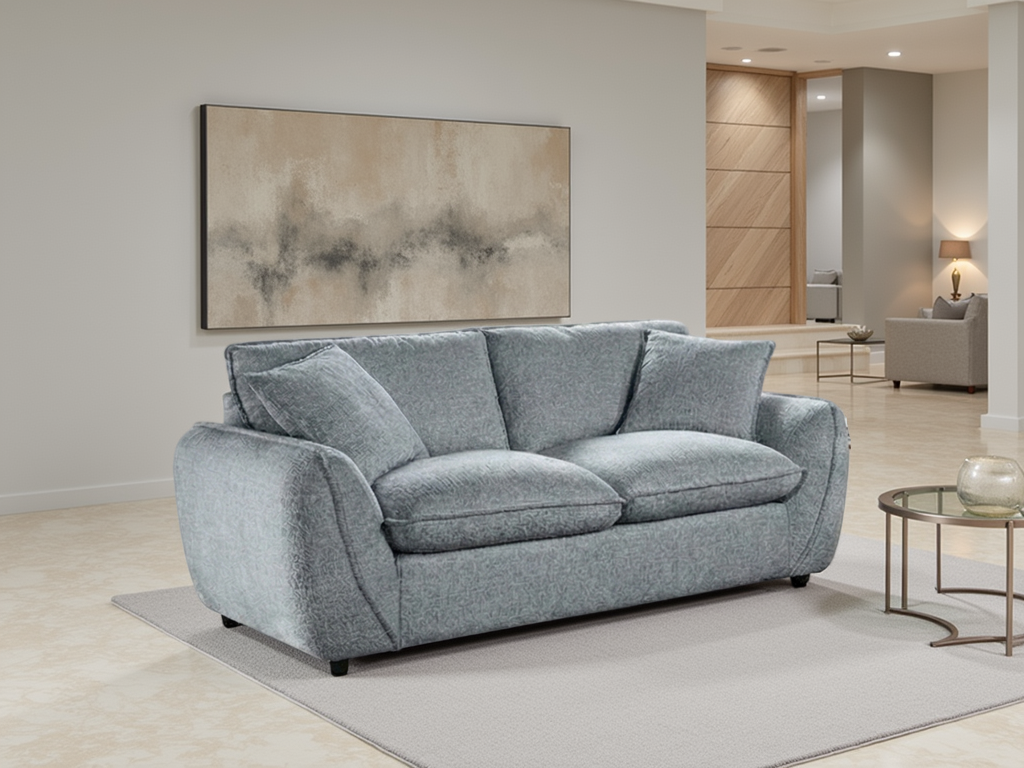 Berlin Sofa 2 Seater Grey