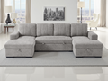 Como Sofabed U Shape Corner Grey