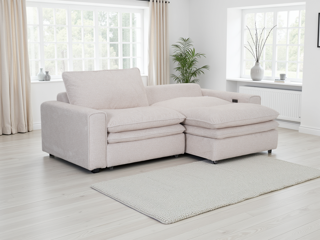 Florence Cloud Electric Sofa Beige