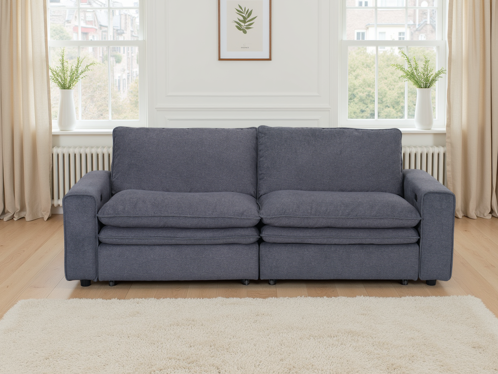Florence Cloud Electric Sofa Grey