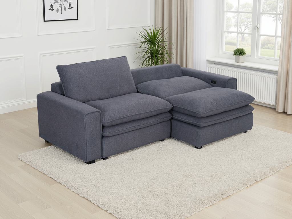 Florence Cloud Electric Sofa Grey