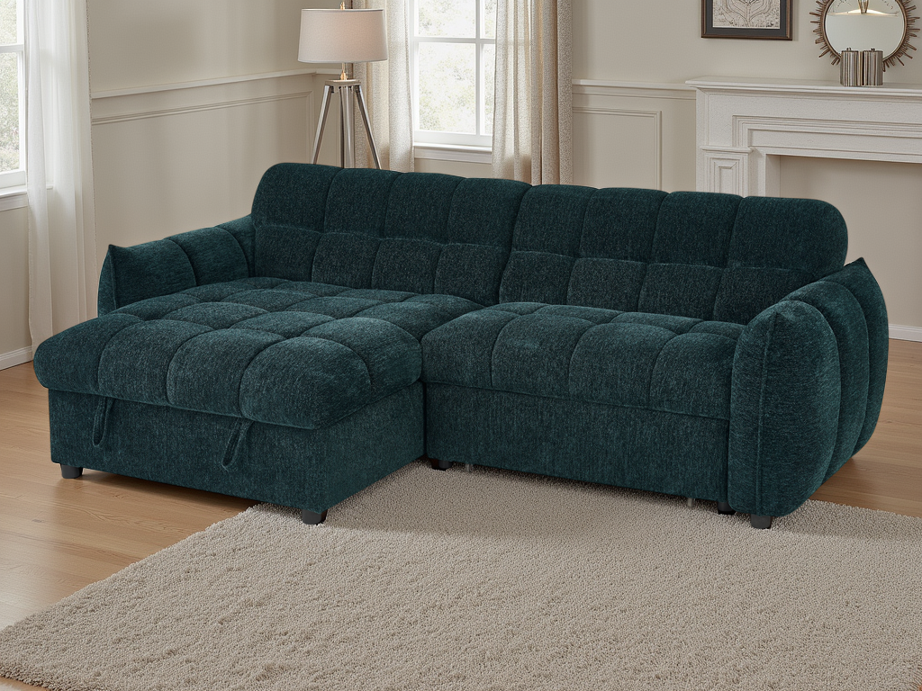 Florida Sofabed Universal Corner Teal
