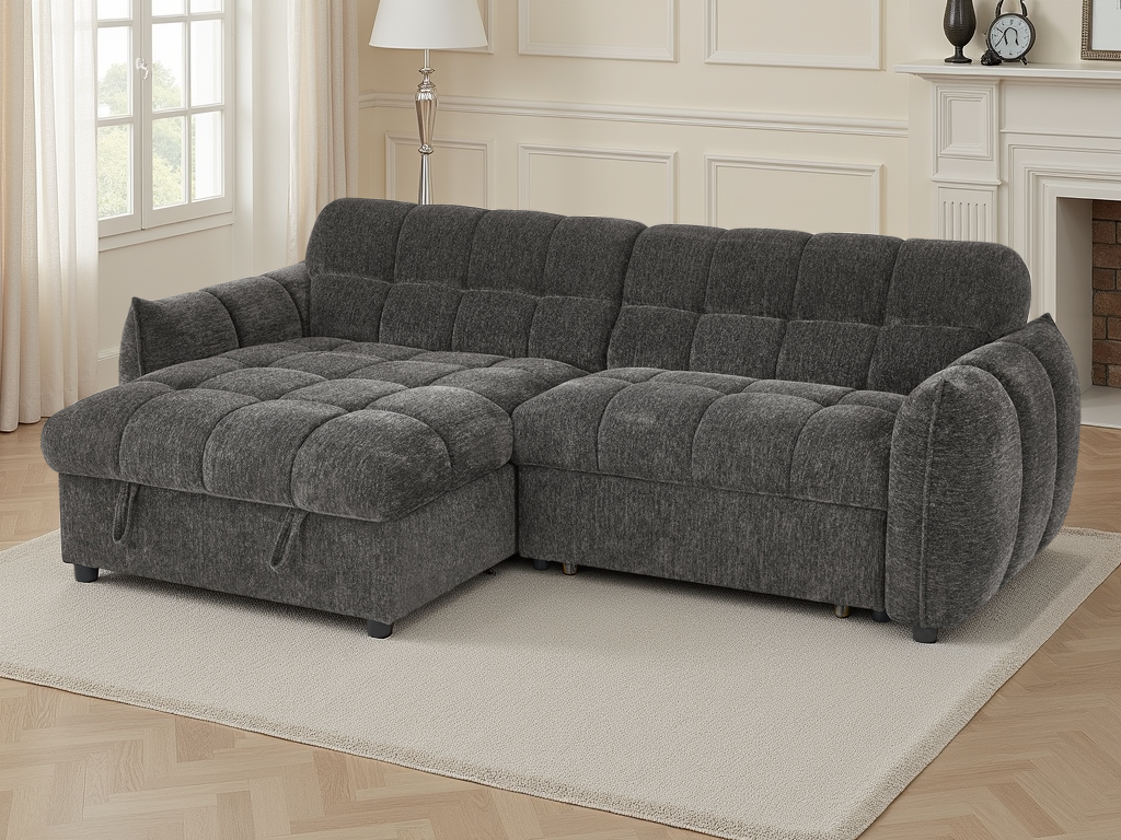 Florida Sofabed Universal Corner Grey